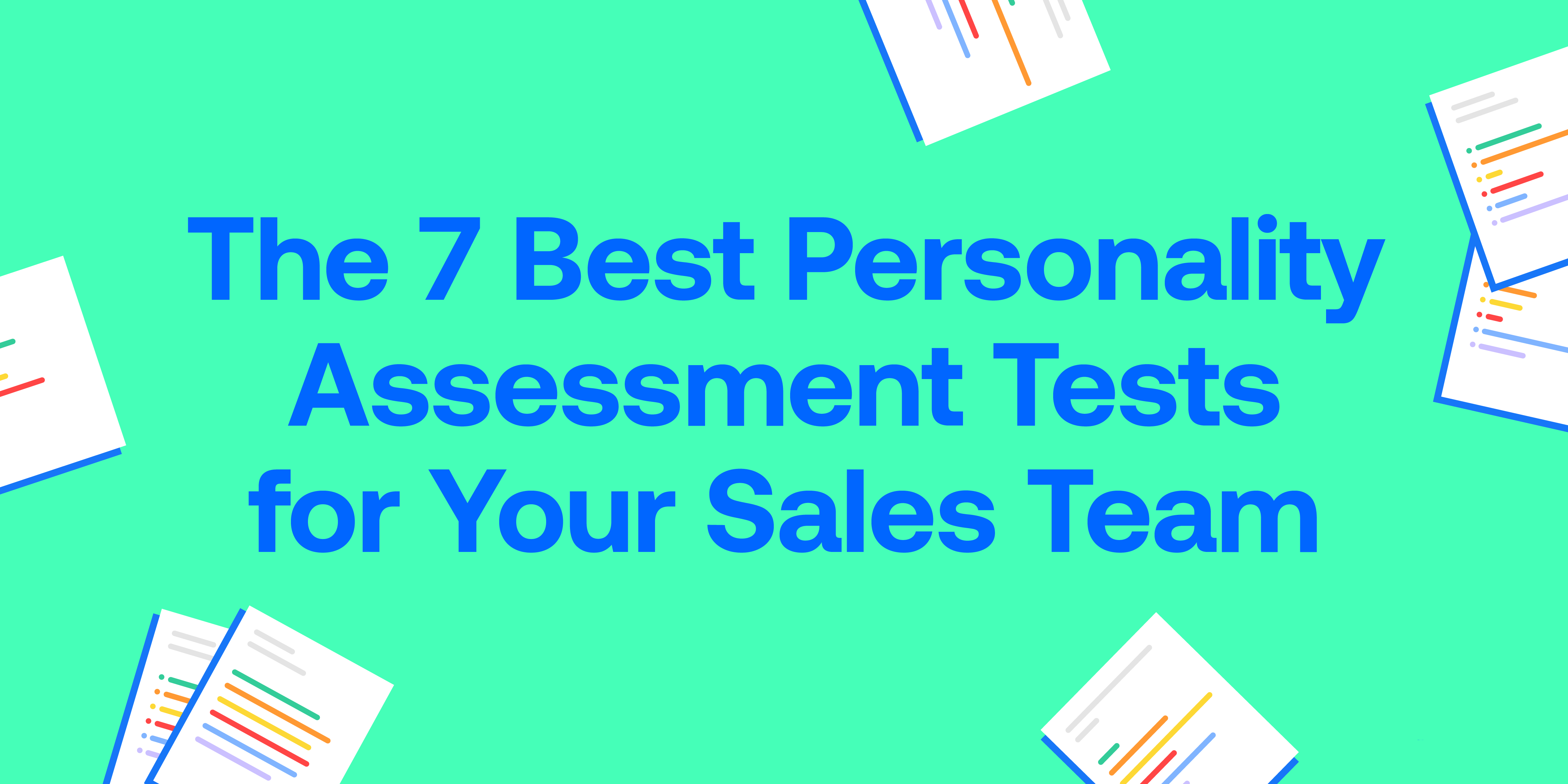 7 Personality Assessment Tests For Your Sales Team